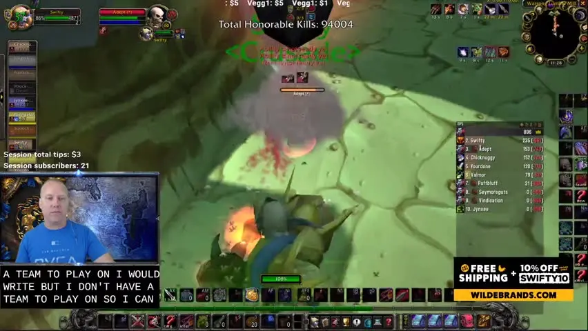 Swifty: World of Warcraft: May 2020 Ep 5