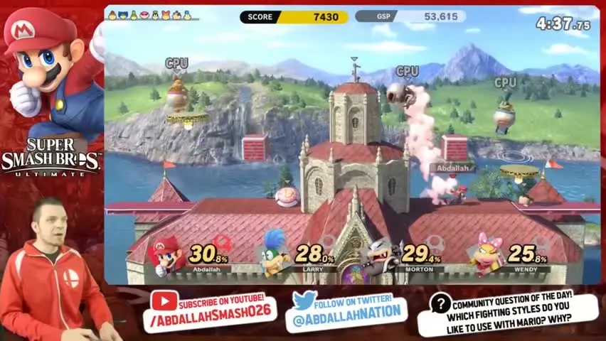 Abdallah Smash: Super Smash Bros. Ultimate Classic Mode Episode 1