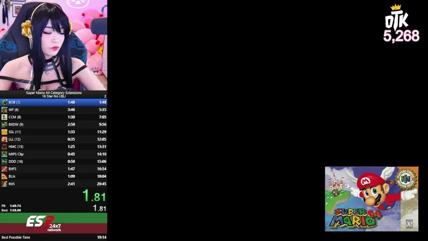 Emiru: Super Mario 64 - June 2022, Episode 1