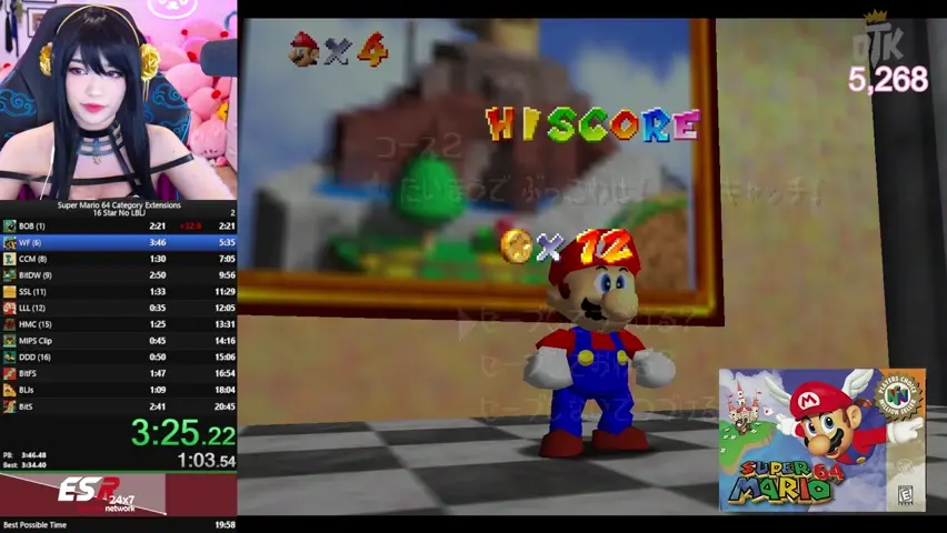 Emiru: Super Mario 64 - June 2022, Episode 1