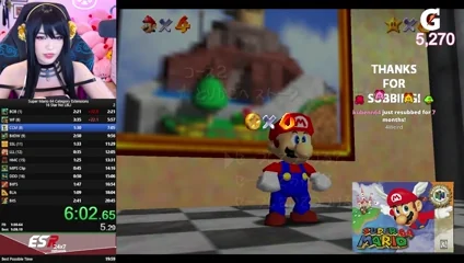 Emiru: Super Mario 64 - June 2022, Episode 1