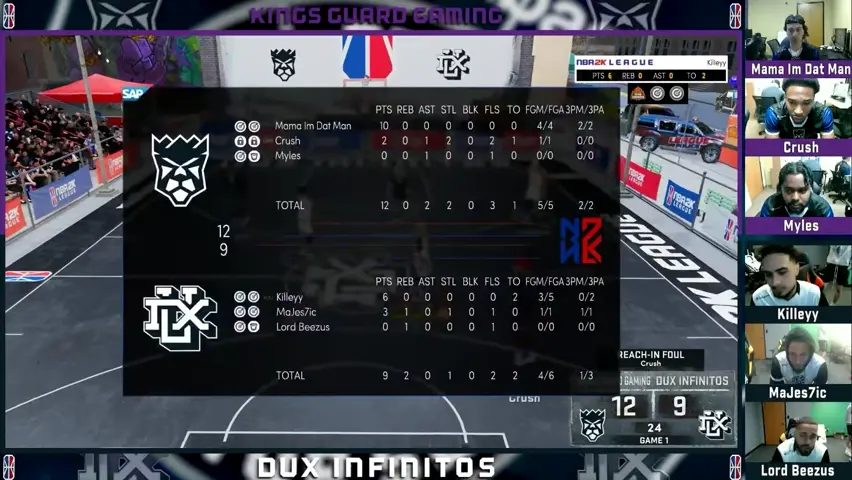 NBA 2K22 League The Coinbase 3v3 Switch Open, Season 5, Episode 13