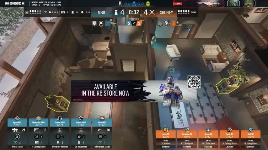 Rainbow Six, North American League 2025 - Episode 122